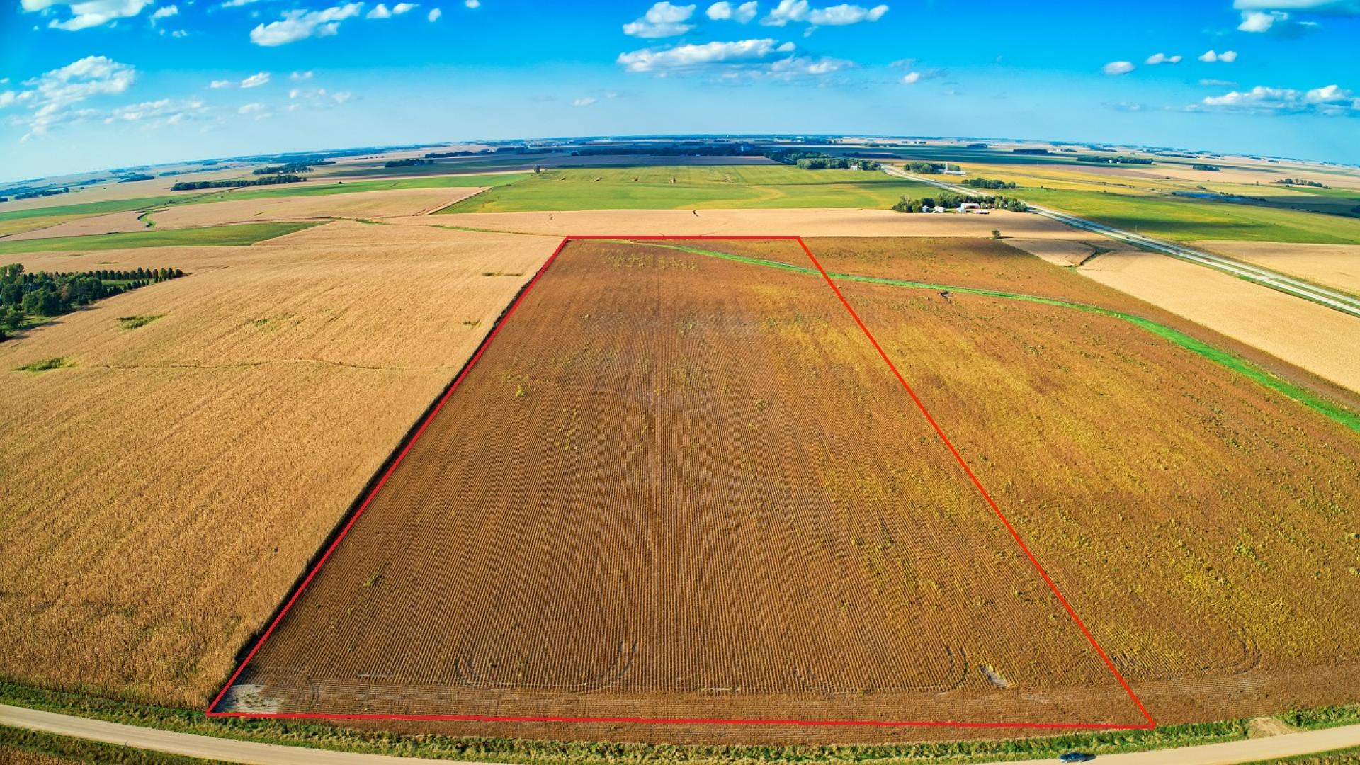 40 Surveyed Acres Clay County Summit Township Midwest Land Management & Real Estate Farm