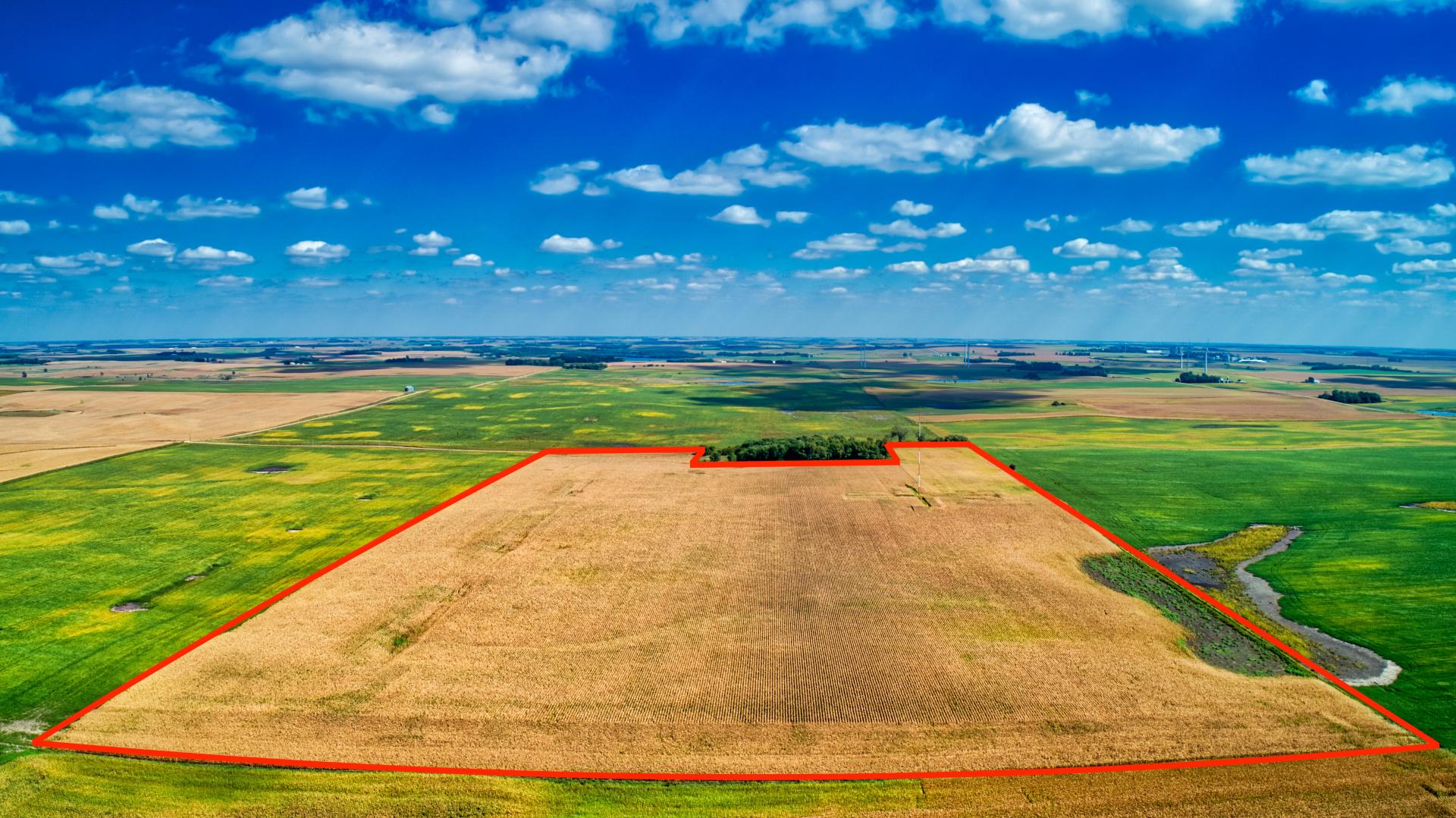 155 Acres m/l 2 Tracts Dickinson County Superior Township Midwest