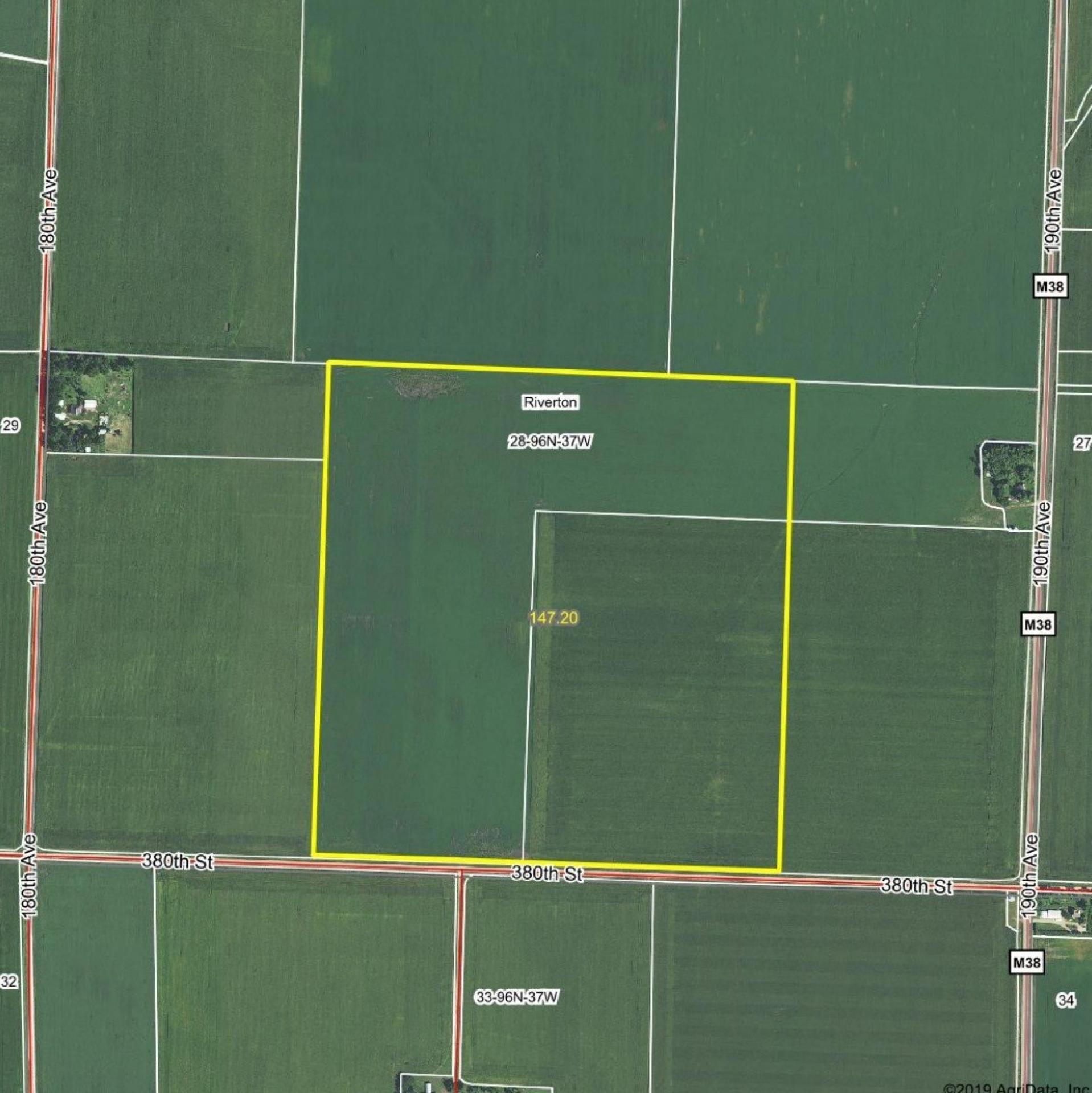 149 Acres m/l Clay County Riverton Township Midwest Land Management