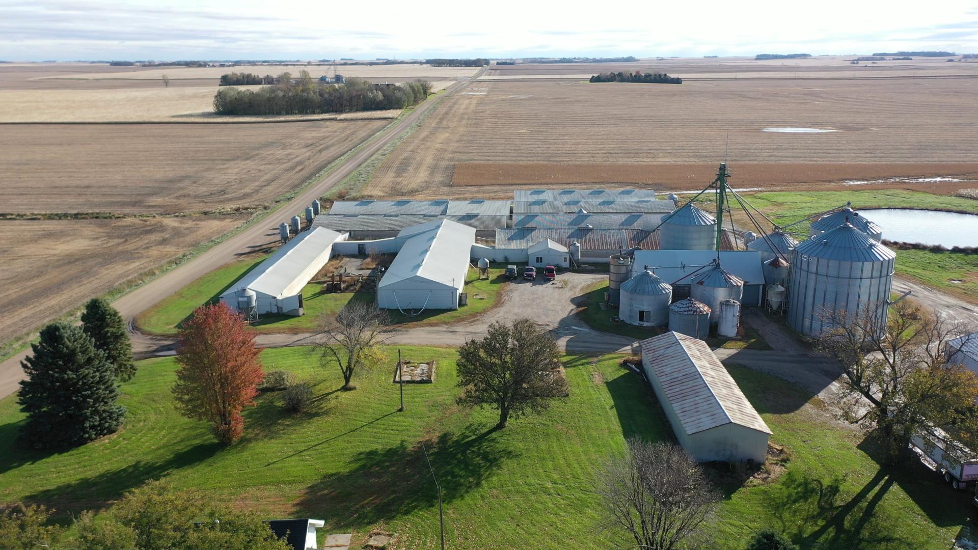 Swine Facility Buena Vista County Poland Township Midwest Land