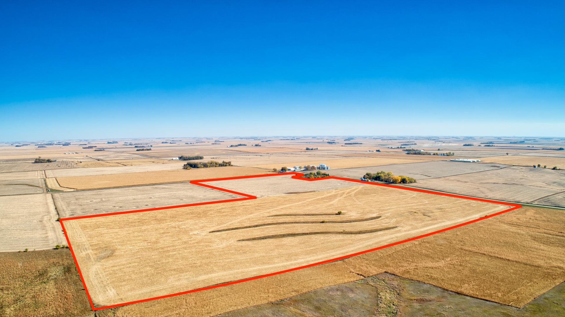 195 Acres Selling in 2 Tracts Buena Vista County Brooke & Barnes Townships Midwest Land
