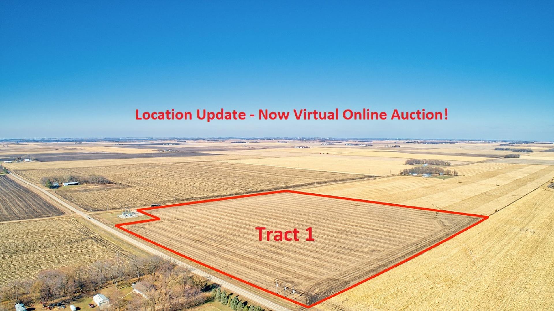 158 Acres m/l Selling in 2 Tracts Dickinson County Lloyd Township