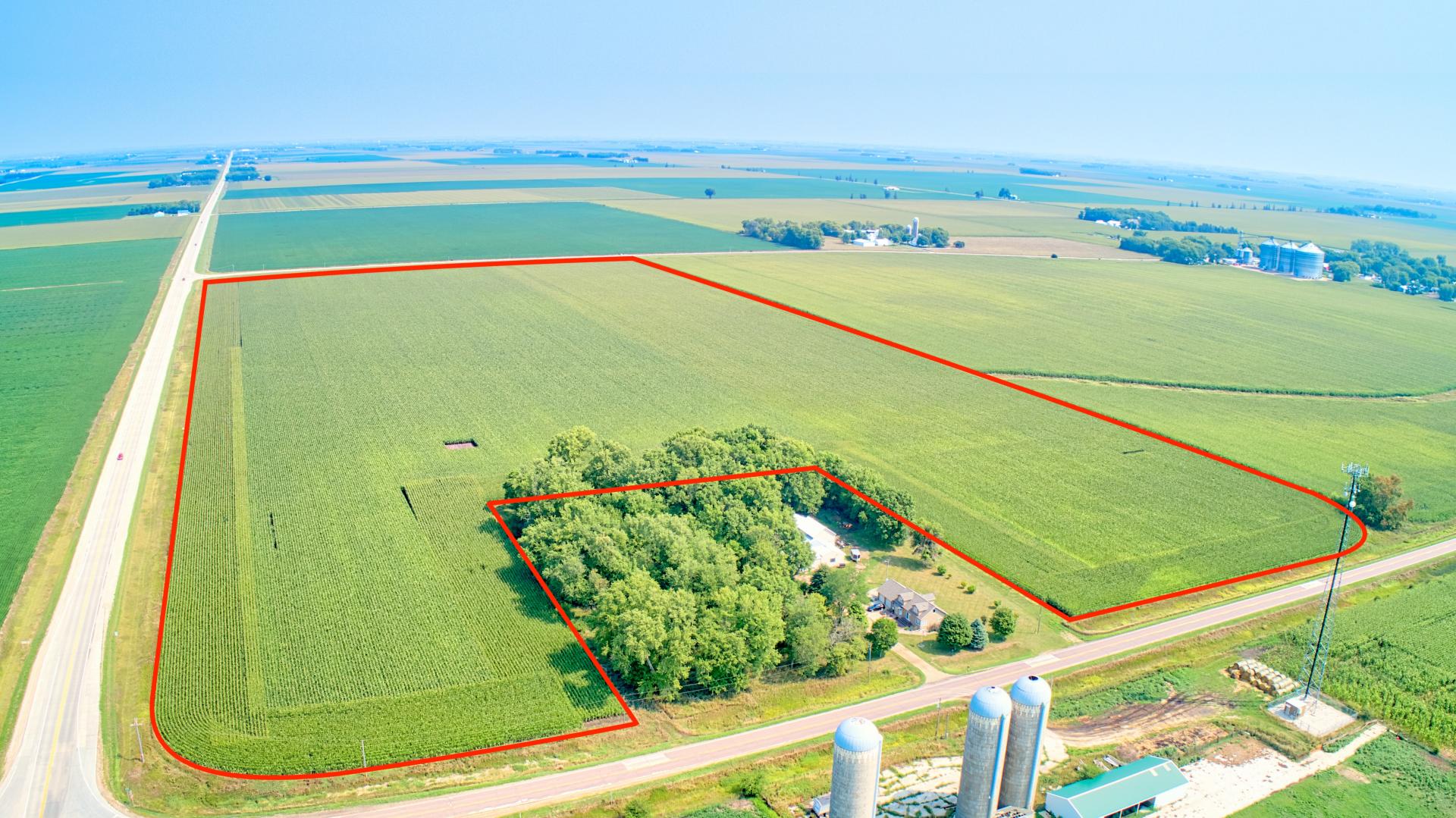 72.5 Acres m/l Clay County Lincoln Township Midwest Land Management