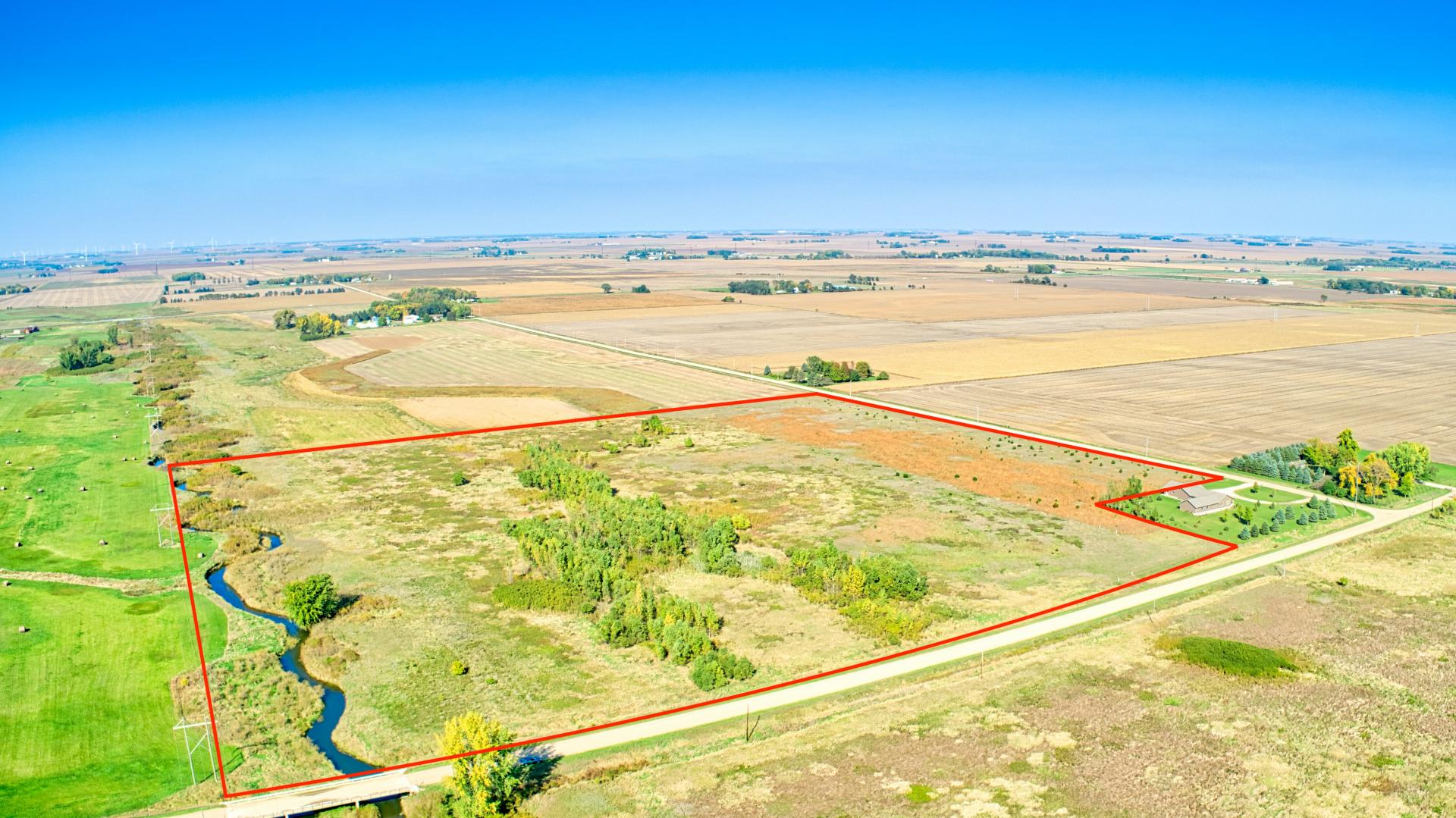 38 Acres m/l Clay County Summit Township Midwest Land Management