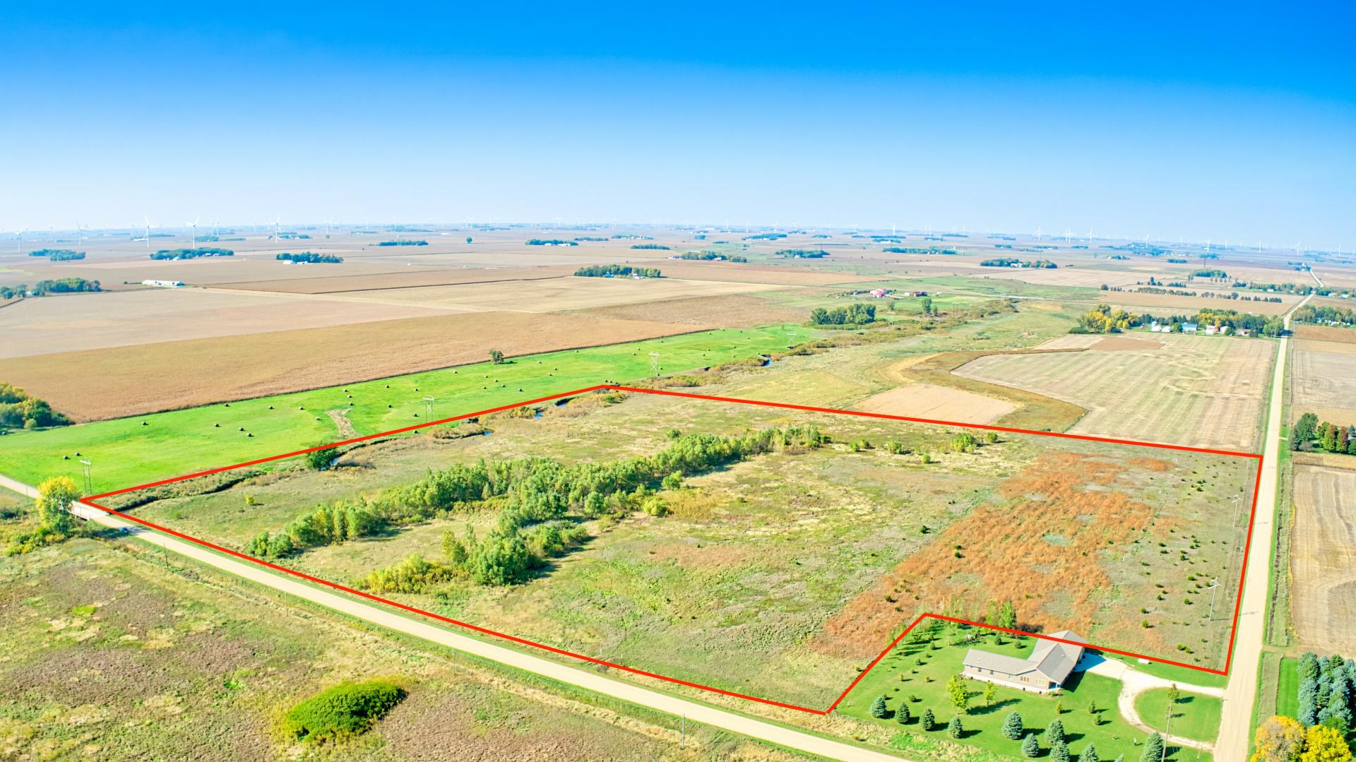 38 Acres m/l Clay County Summit Township Midwest Land Management