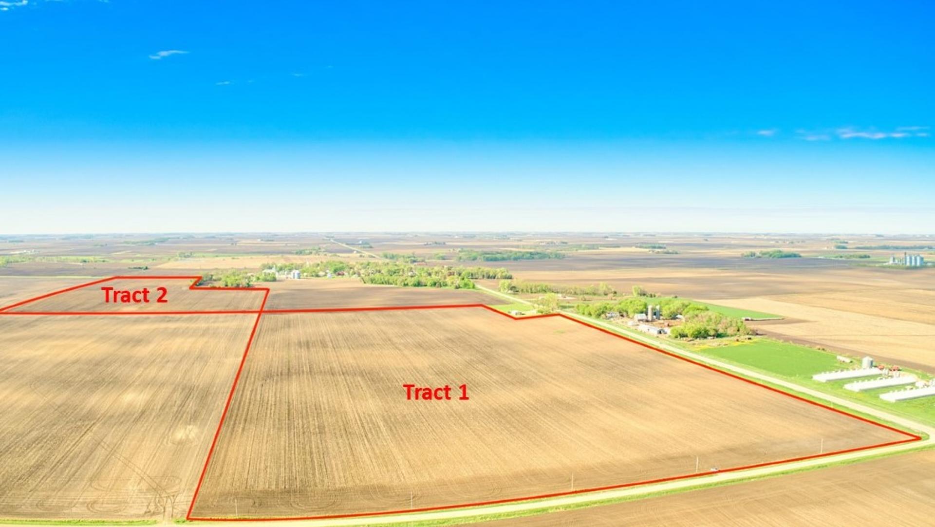 140 Acres Selling in 2 Tracts Palo Alto County Silver Lake Township