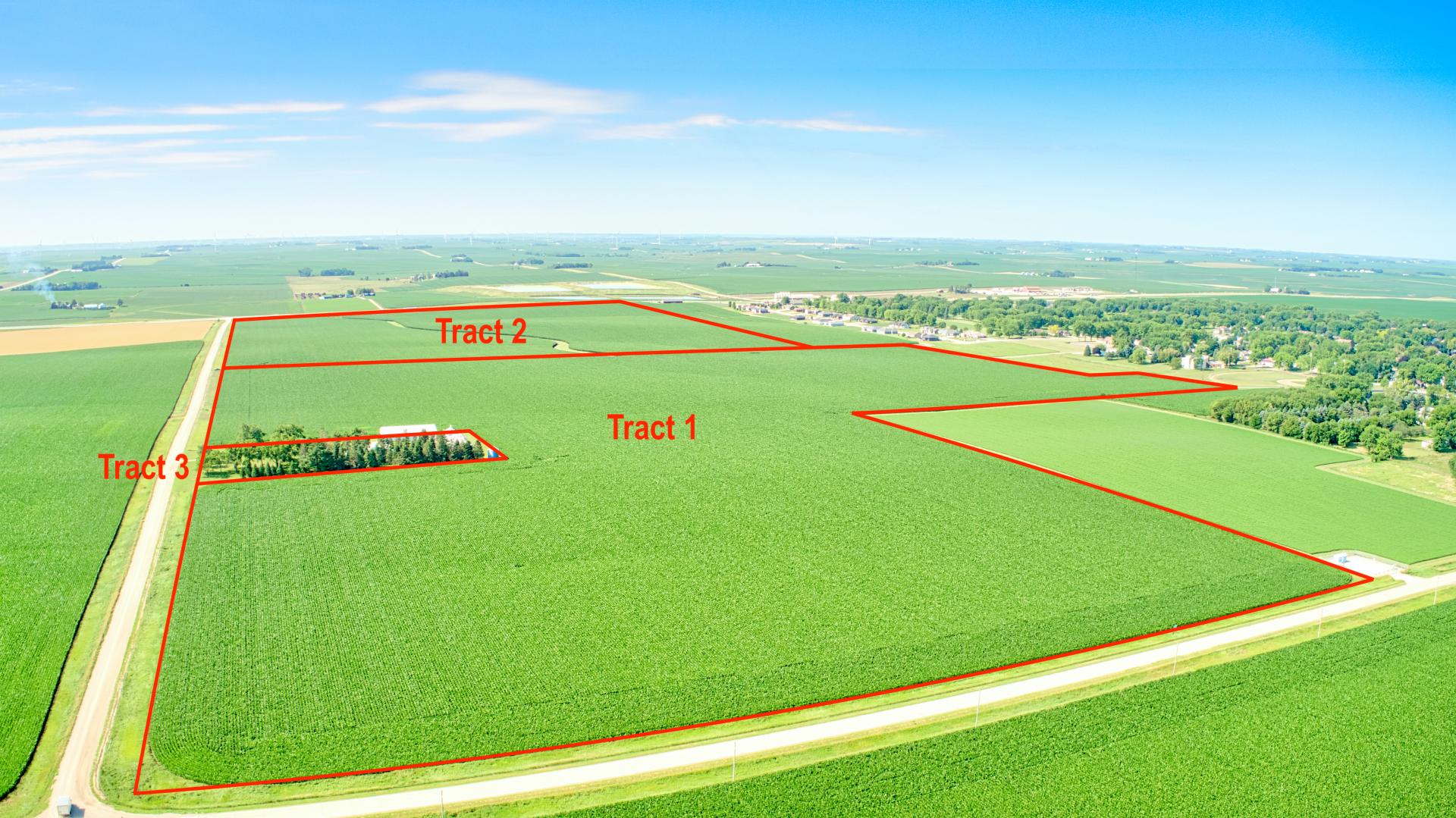 223.35 Acres Selling in 3 Tracts Ida County Griggs Township Midwest