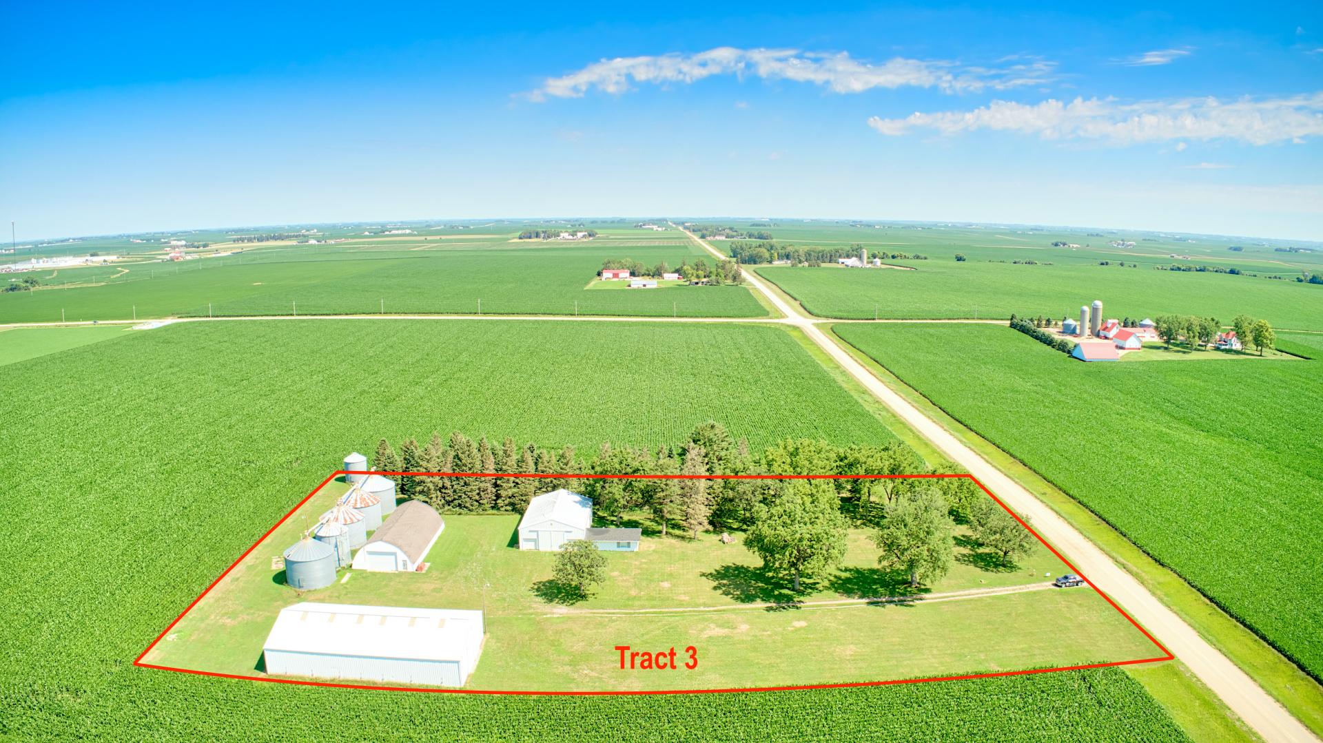 223.35 Acres Selling in 3 Tracts Ida County Griggs Township Midwest