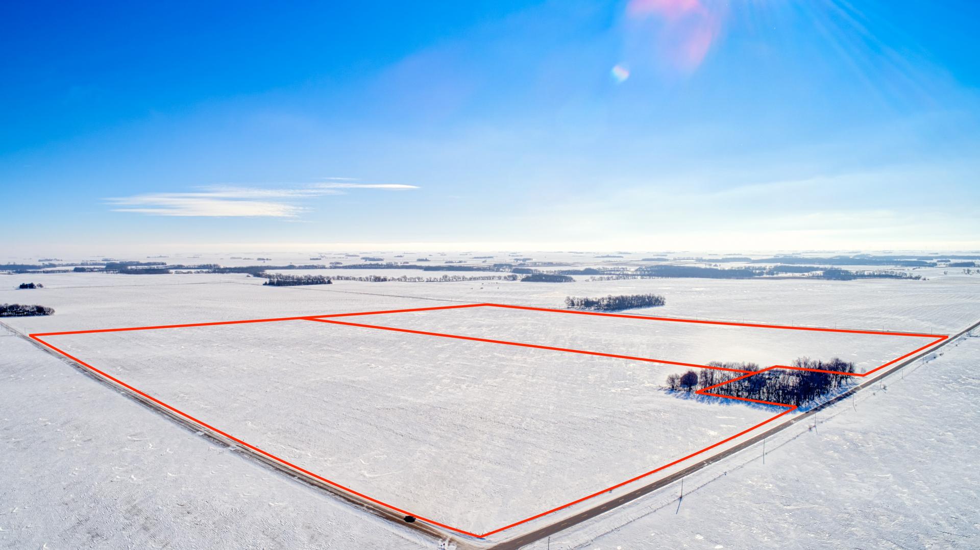 156 Acres m/l 2 Tracts Emmet County Center Township Midwest Land