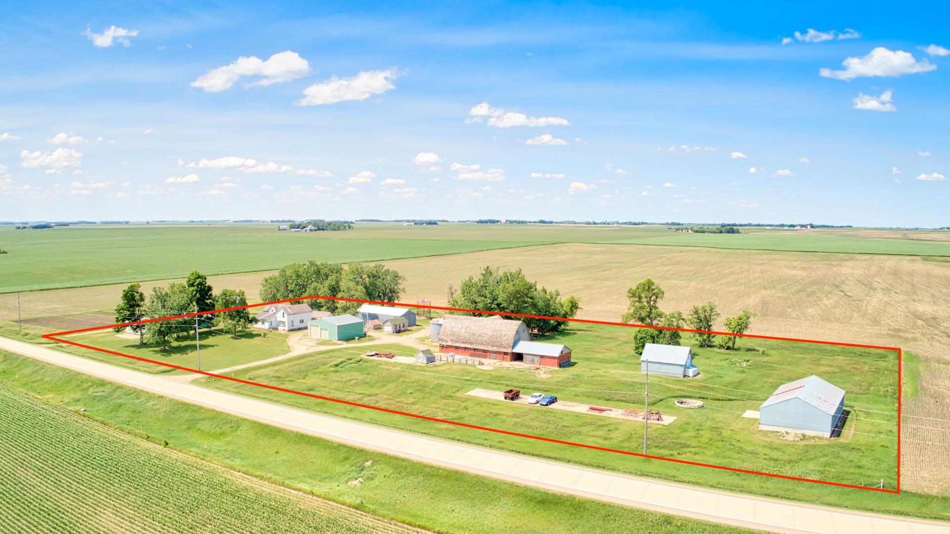158.55 Acres 2 Tracts Dickinson County Richland Township Midwest