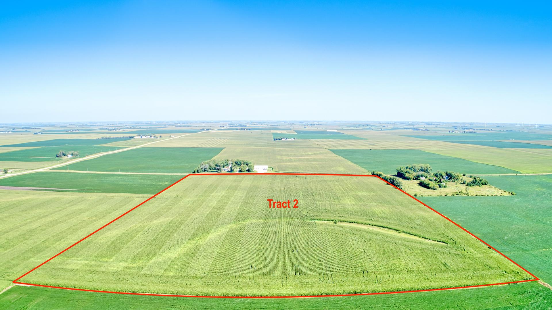 303.92 Surveyed Acres 4 Tracts Clay County Garfield Township