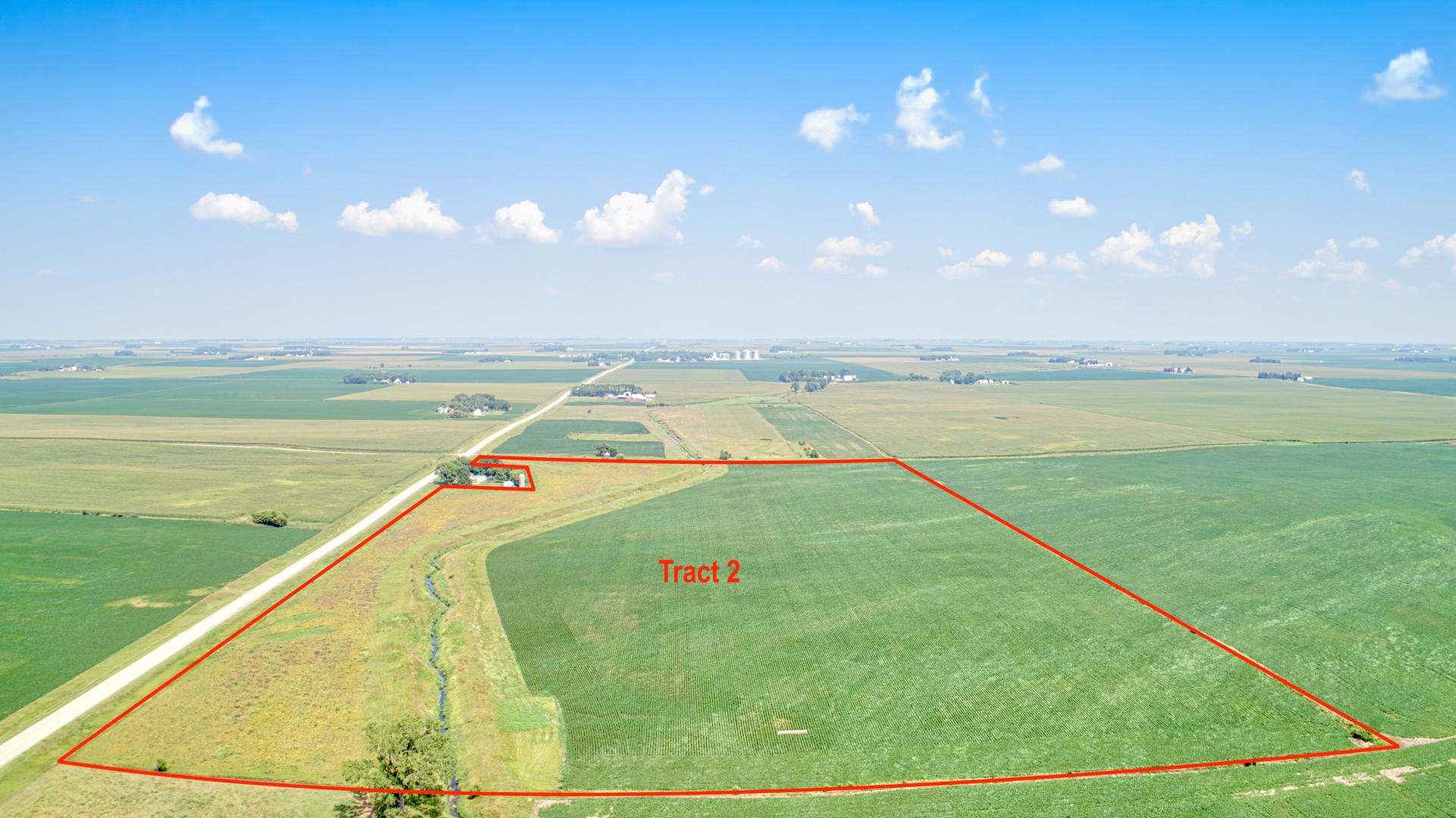 158.7 Acres m/l 2 Tracts Dickinson County Lloyd Township Midwest