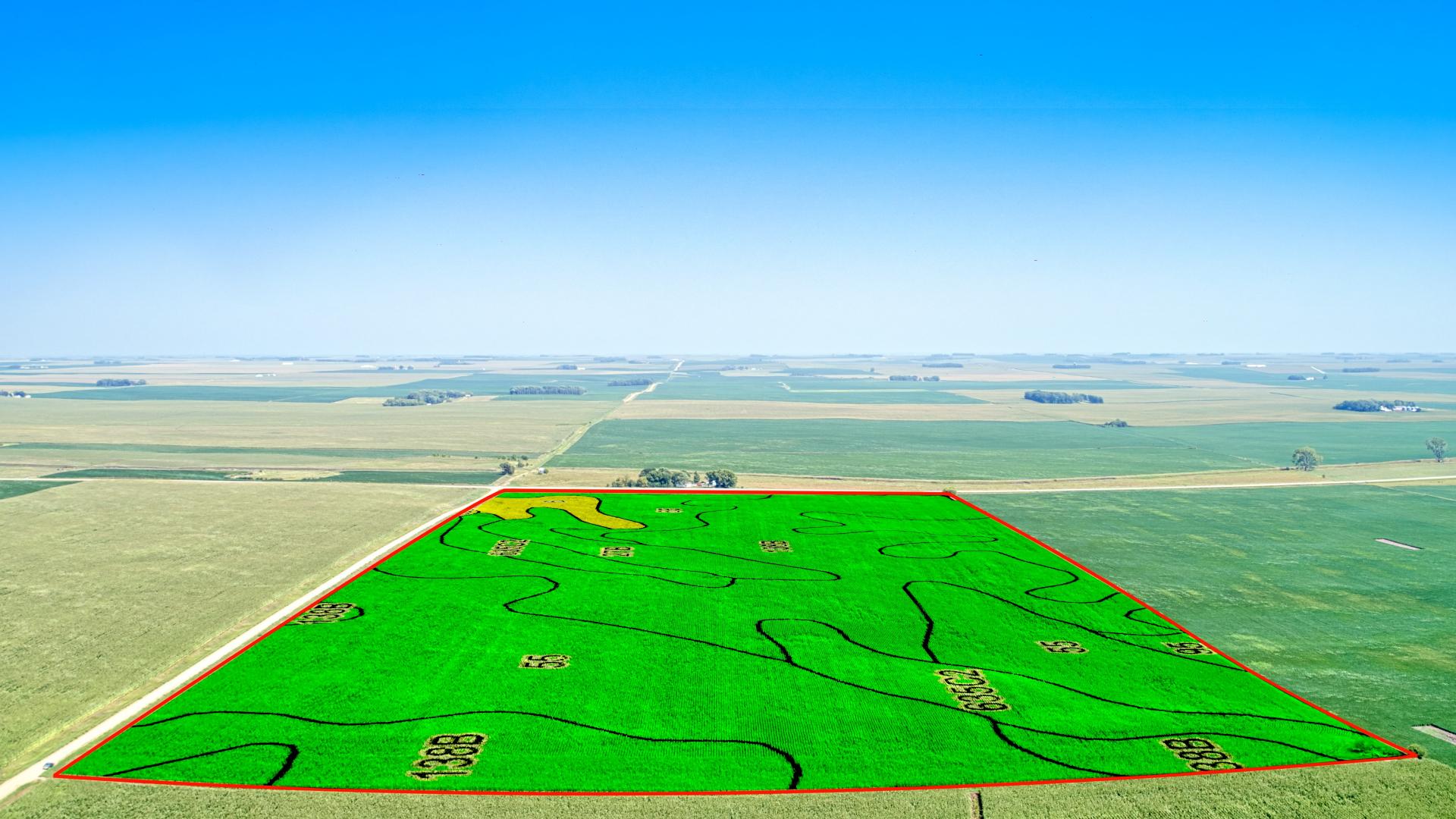 158.7 Acres m/l 2 Tracts Dickinson County Lloyd Township Midwest