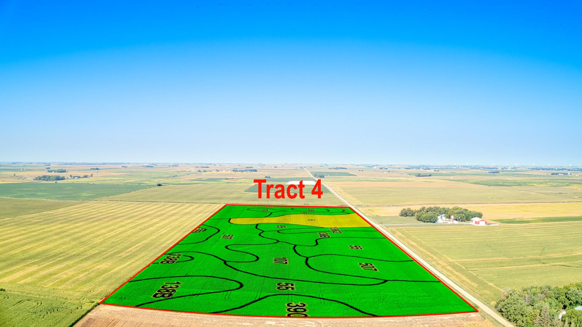 444.4 Acres 4 Tracts Palo Alto County Silver Lake & Rush Lake