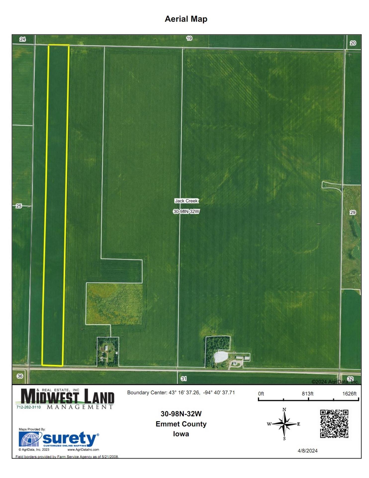 39.76 Acres Emmet County Jack Creek Township Midwest Land Management