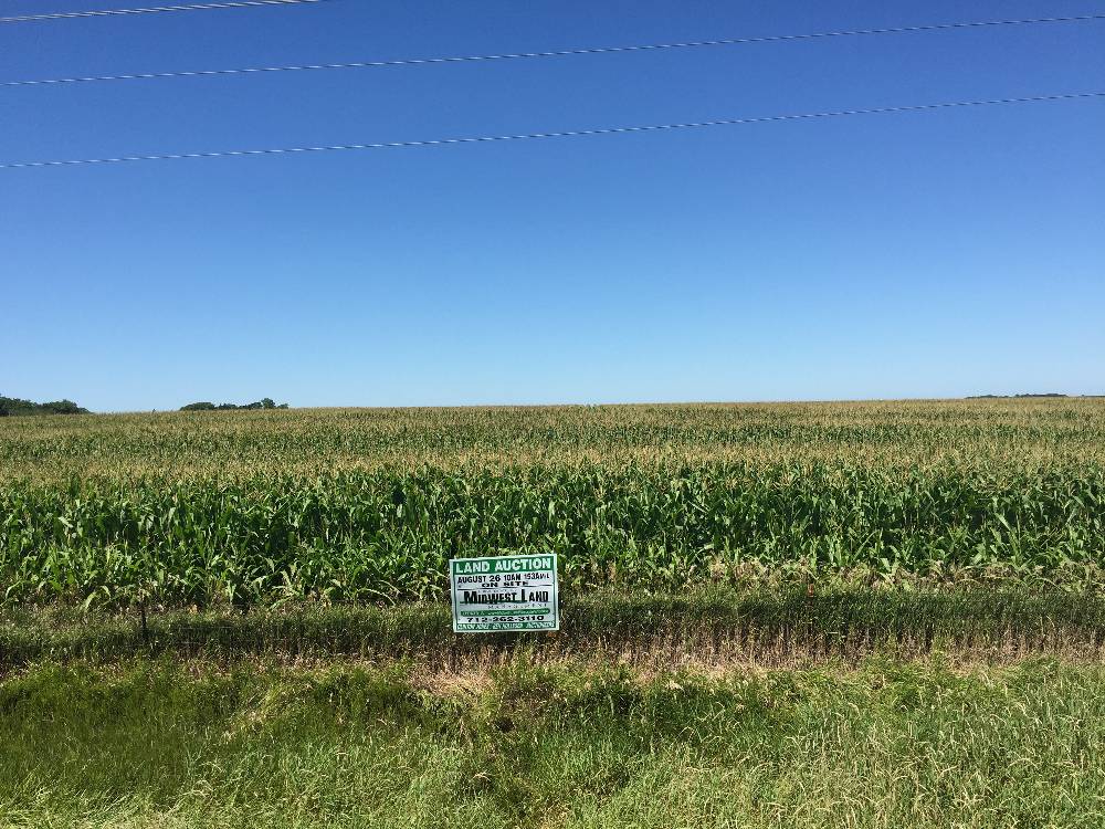 80 Acres, 73 Acres and 7 Acre Acreage Clay County, Iowa Riverton