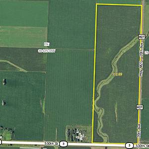 119 ACRES Buena Vista County, Iowa Elk Township Midwest Land