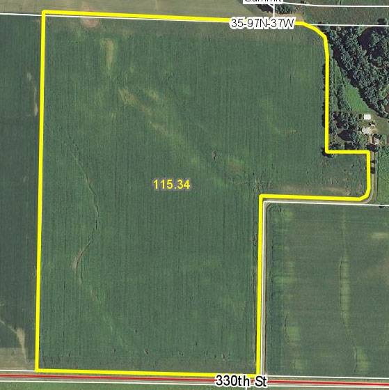 117 ACRES Clay County, Iowa Summit Township Midwest Land Management
