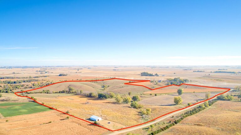140.91 Acres - Pasture, CRP, Cropland & Outbuildings Clay County - 1