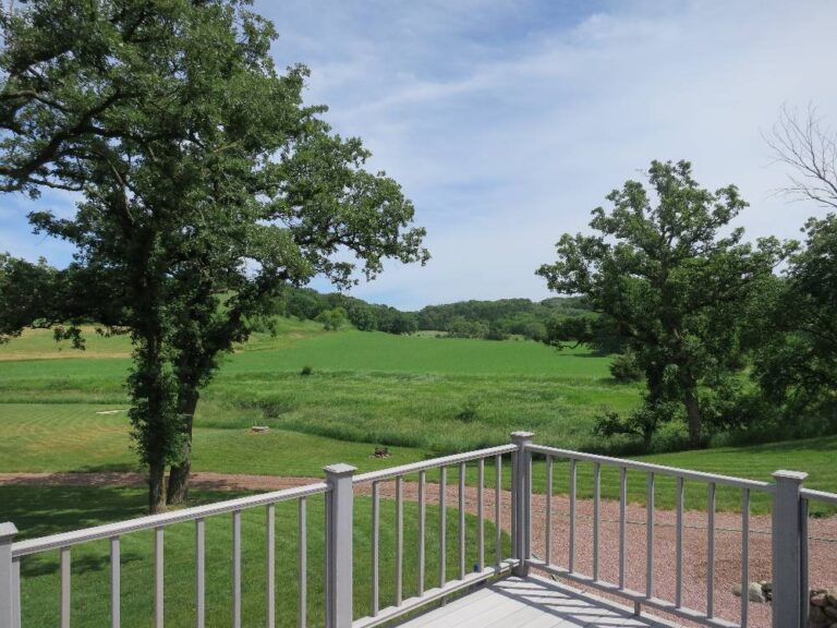 Acreage, Cropland, Timber, CRP Land Offered in 2 Tracts-View off the deck-2959