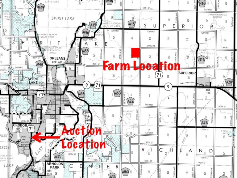 155 Acres m_l - 2 Tracts-Location Map-1539283378