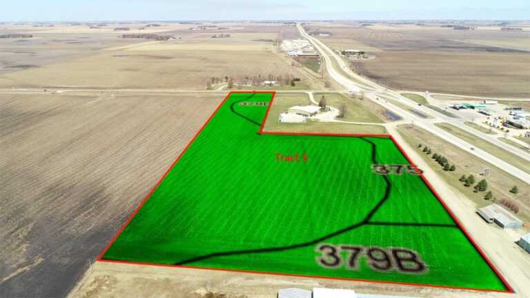 182.1 Surveyed Acres-Tract 5 Aerial View With Soil Map-1526323792