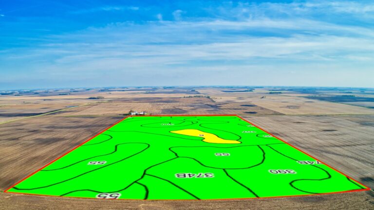 194 Acres m_l Selling in 3 Tracts-Tract 2 photo with soil overlay-1558463232