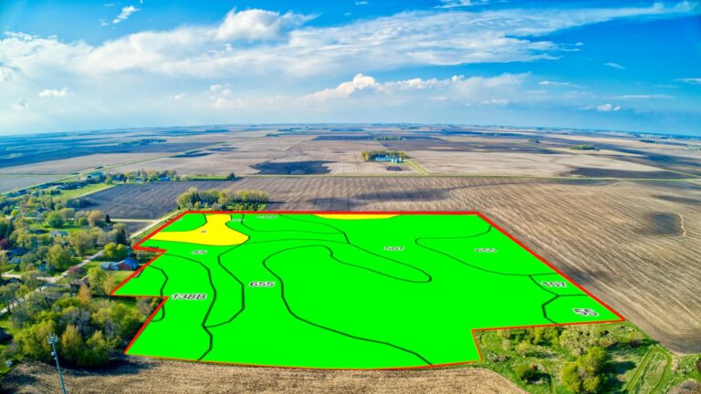 194 Acres m_l Selling in 3 Tracts-Tract 3 with soil overlay-1558463255