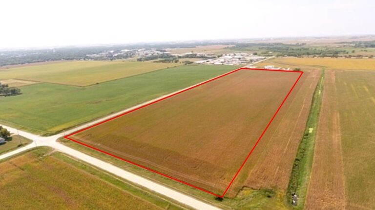 aerial with boundaries