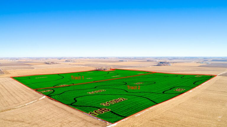 Tracts 1 and 2 Soil Overlay W_ Labels