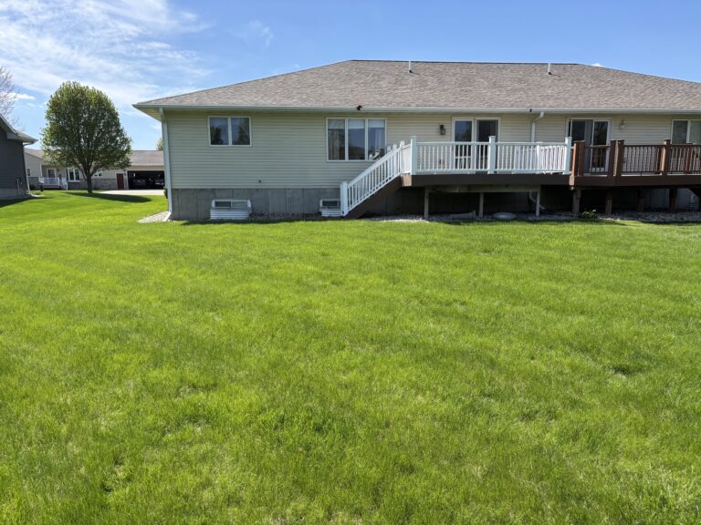 Exterior Back Deck
