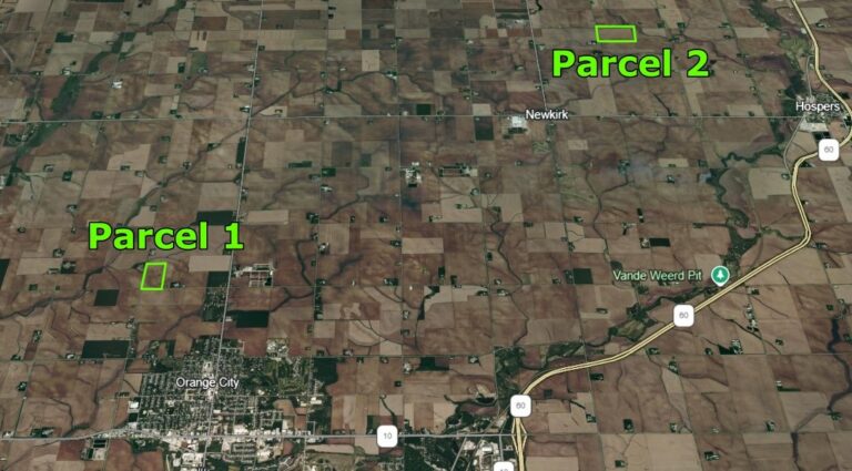 Sioux Location Map