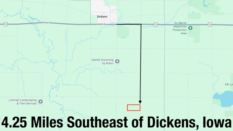 Dickens Directional Map
